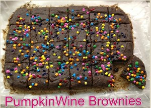 PumpkinWineBrownies