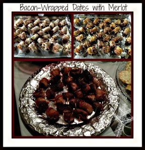 Bacon-wrapped Dates