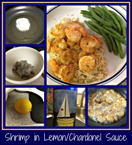 Shrimp with Lemon_Chardonel Sauce