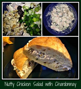 NuttyChickenChardSalad
